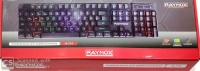 RAYNOX K-714 IŞIKLI RAINBOW SİYAH STANDART GAMING KLAVYE 